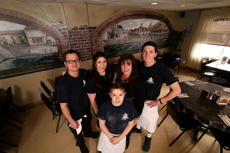 The happy Upper Crust family.